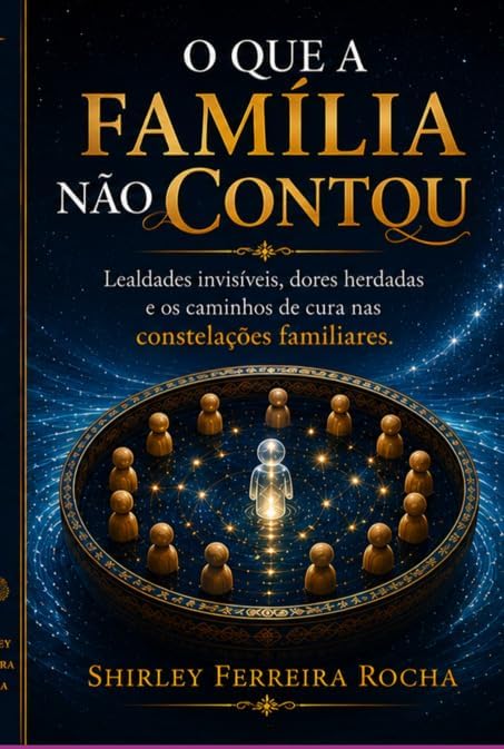 Capa do livro O Que a Família Não Contou, de Shirley Ferreira Rocha